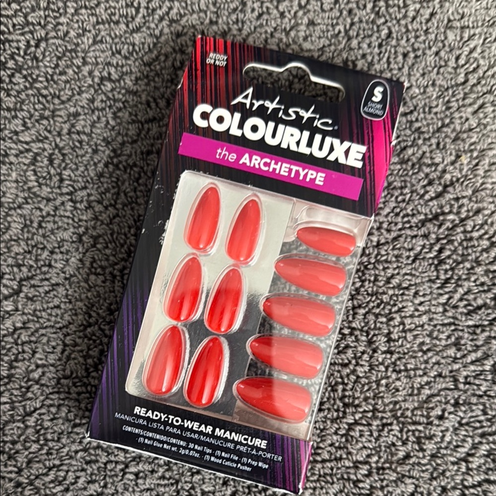 Artistic ColourLuxe The Archetype Red Nails